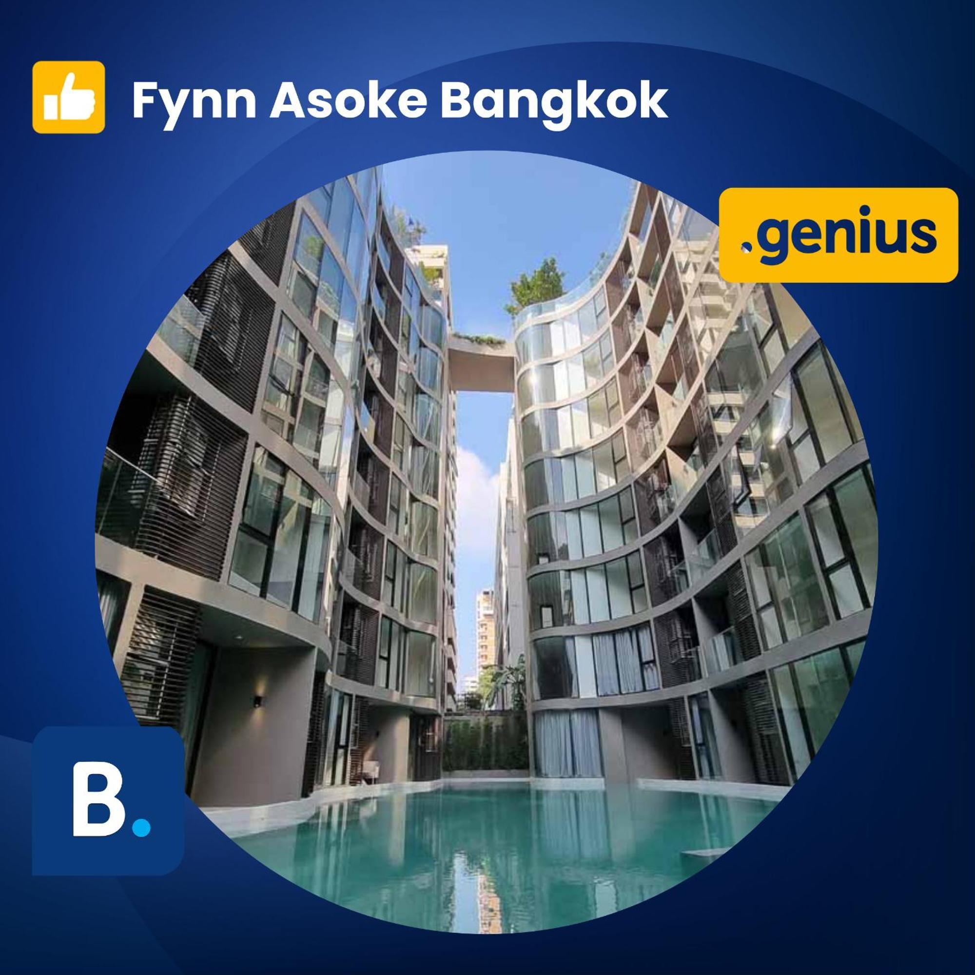 Appartamento Fynn Asoke Bangkok Esterno foto